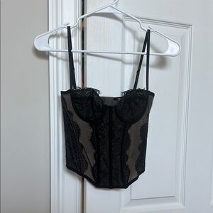 Black Urban Outfitters Corset